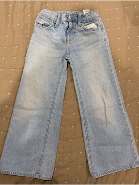 Kid’s Light Wash Straight-Leg Jeans - Light Blue